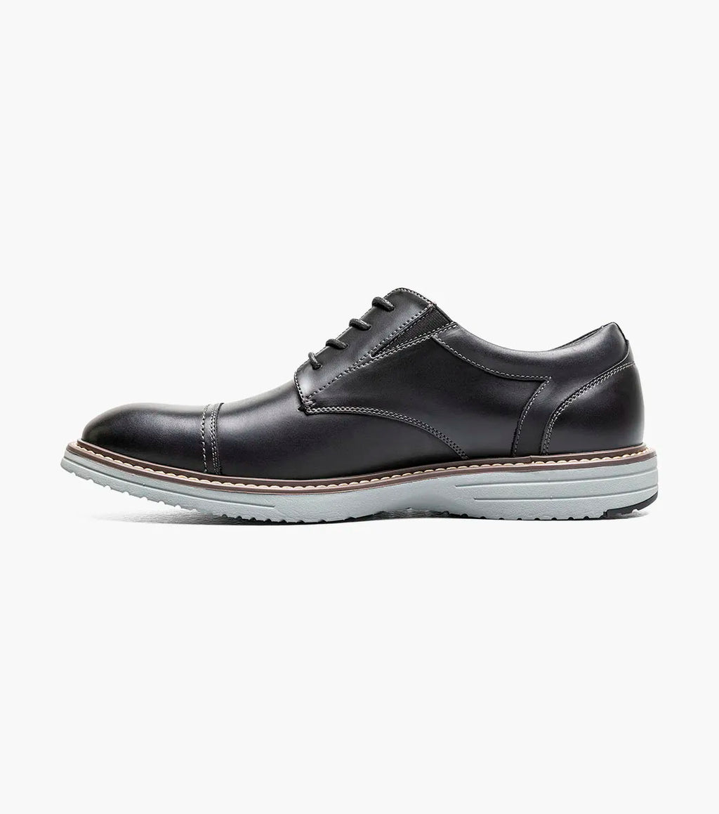 Nunn Bush Griff Cap Toe Oxford Shoes Black 85176-009