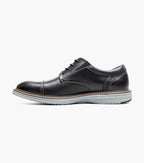Nunn Bush Griff Cap Toe Oxford Shoes Black 85176-009