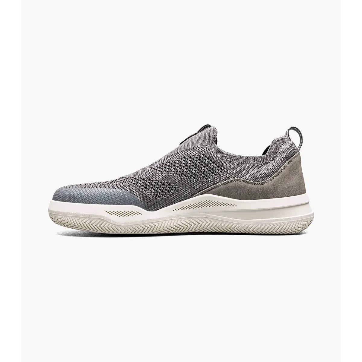 Nunn Bush Kortside Knit Moc Toe Slip-On Gray Multi 85210-062