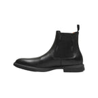 Men's Stacy Adams Townsend Plain Toe Chelsea Boot Black Tumbled 25728-007