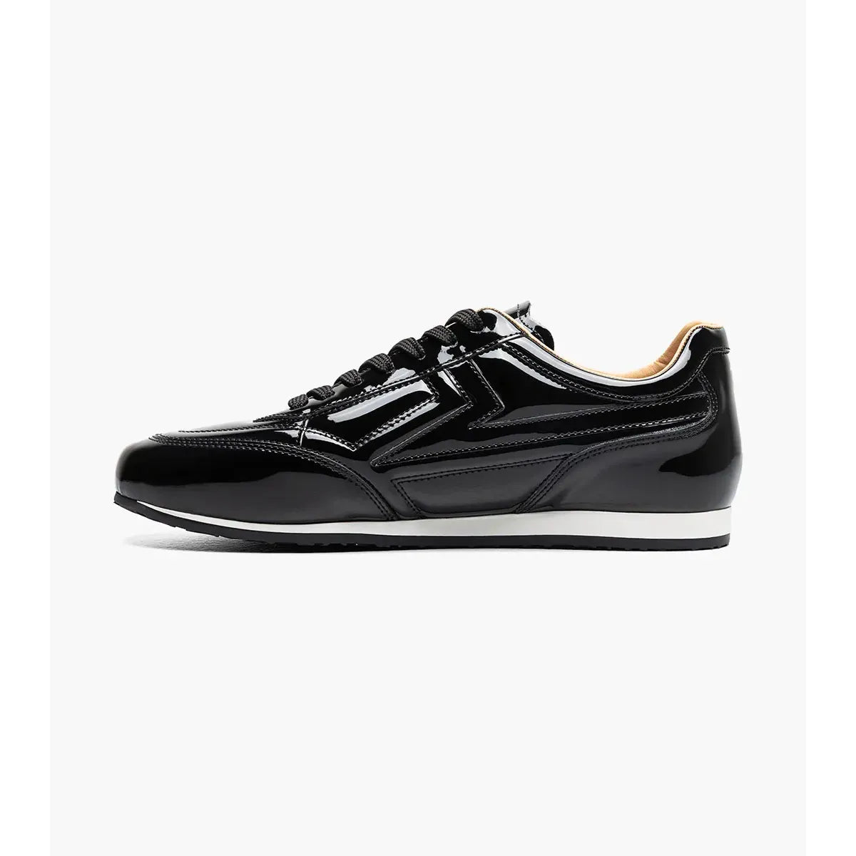 Stacy Adams Action 150 Sporty Lace Up Sneaker Black Patent 25797-004
