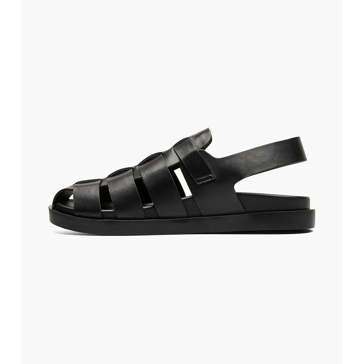 Stacy Adams Montego Slingback Buckle Sandal Black 25659-001