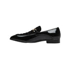 Stacy Adams Sprague Moc Toe Bit Slip On Shoes Black 25732-001