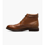 Nunn Bush Odell II Wingtip Boot Lightweight Tan Crazy Horse 85089-239