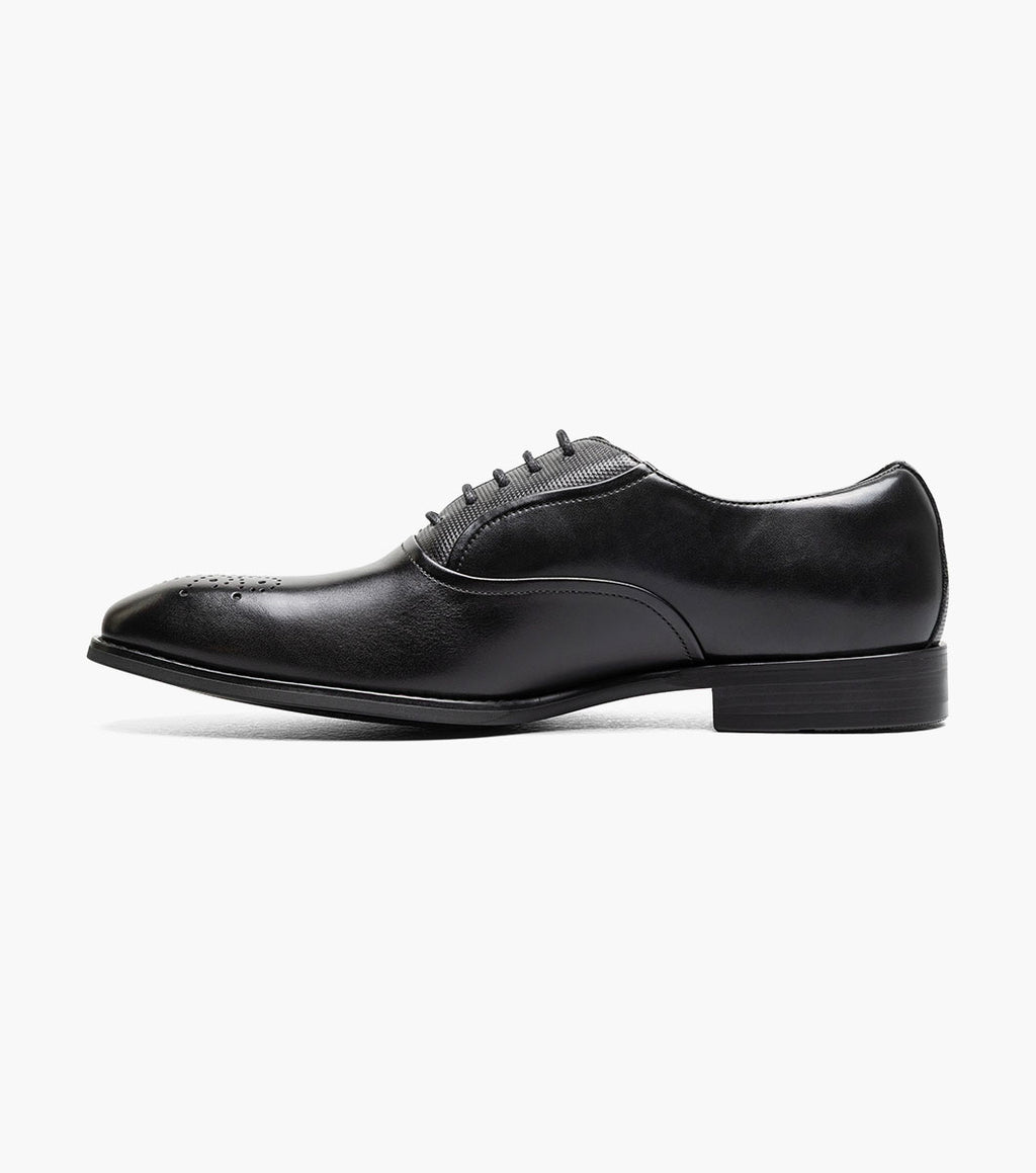 Stacy Adams Langford Plain Toe Oxford Dress Shoes Black 25795-001