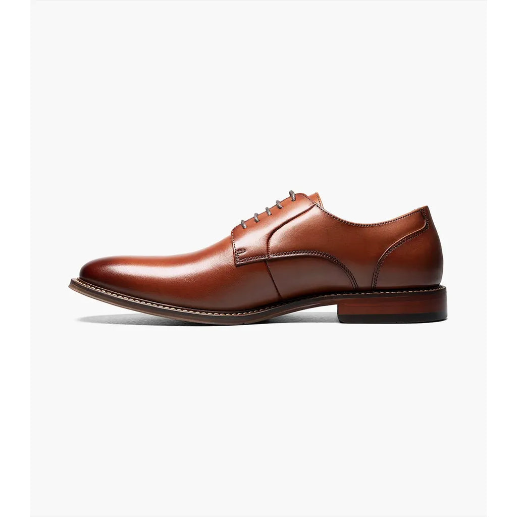 Stacy Adams Marlton Plain Toe Oxford Men's Shoes Cognac 25490-221