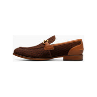 Stacy Adams Brinkley Moc Toe Bit Slip-On Dress Shoes Tan 25711-240