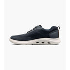 Nunn Bush Ponte Knit Moc Toe Sneaker Lightweight Navy Multi 85116-492