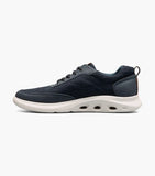 Nunn Bush Ponte Knit Moc Toe Sneaker Lightweight Navy Multi 85116-492