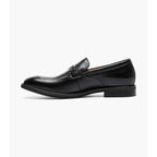 Stacy Adams Boyd Moc Toe BitSlip  Shoes Leather Black 25753-001