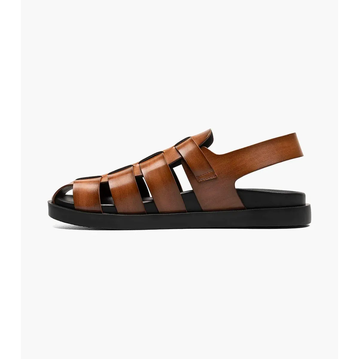 Stacy Adams Montego Slingback Buckle Sandal cognac 25659-221