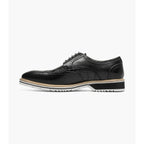 Stacy Adams Beaumont Wingtip Oxford Men's Shoes Black 25723-001