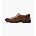 Nunn Bush KORE Pro Bike Toe Slip On Shoes Soft Leather Cognac 84945-221