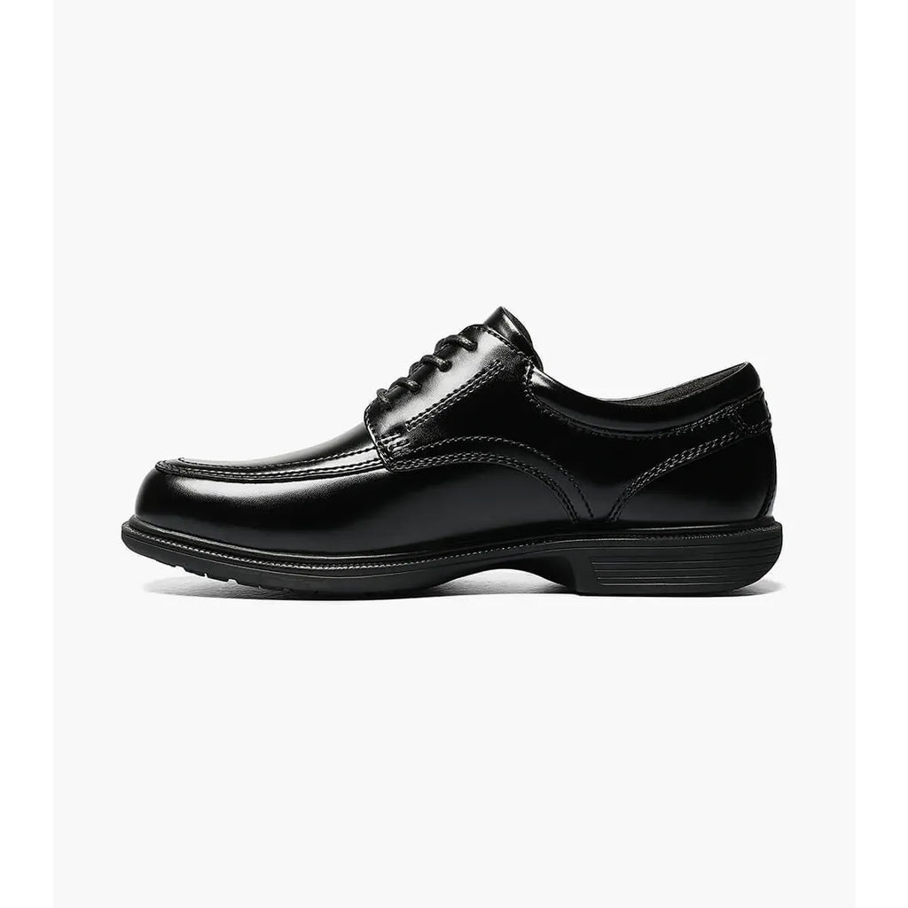 Nunn Bush Bourbon Street Moc Toe Lace Up Shoes Black 84355-001