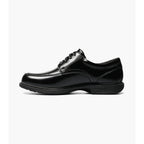 Nunn Bush Bourbon Street Moc Toe Lace Up Shoes Black 84355-001