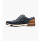 Stacy Adams Phineas Plain Toe Oxford Shoes Navy 25774-410