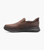 Nunn Bush KORE Taz EZ Hands-Free Moc Toe Slip-On Brown CH 85192-215