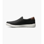 Nunn Bush KORE City Walk Moc Toe Slip-On Walking Shoes Black 84820-001