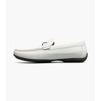Stacy Adams Colton Moc Toe Bit Slip On Shoes White 25760-100