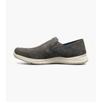 Nunn Bush Conway EZ Moc Toe Slip On Casual Shoes Charcoal 85062-013