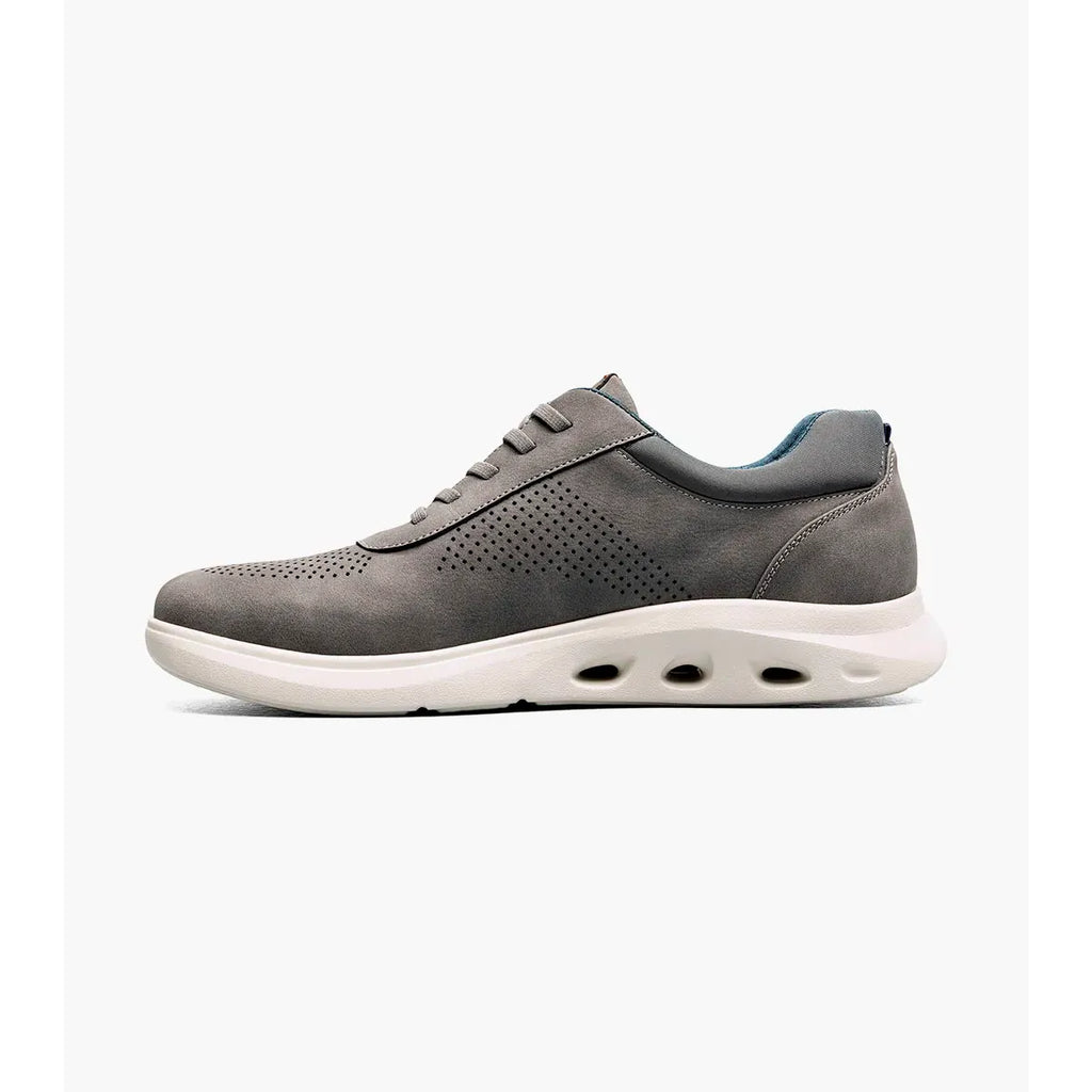 Nunn Bush Ponte Perf Toe Sneaker Gray Multi Lightwieght 85194-062