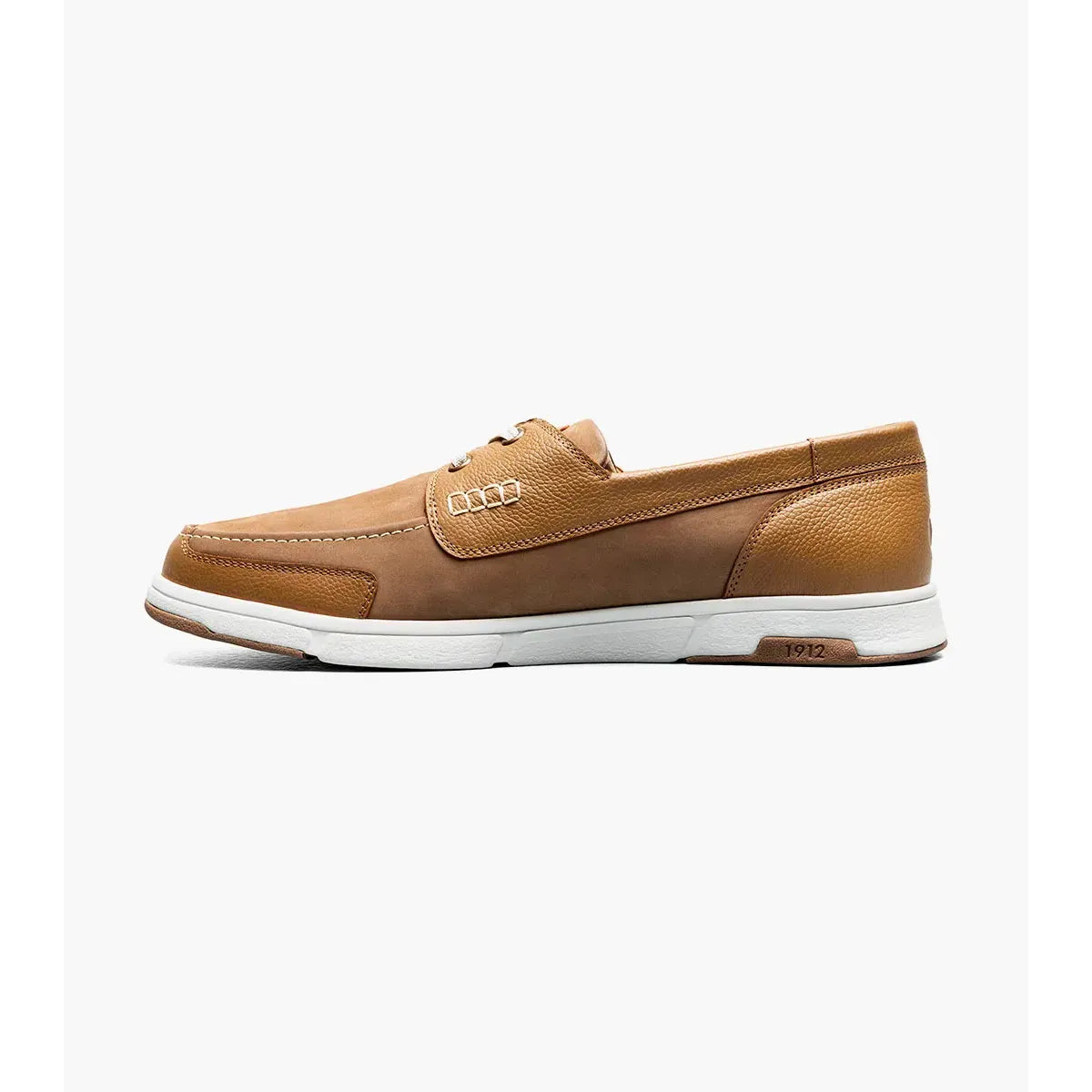 Nunn Bush Luca Moc Toe Boat Shoe Lightweight Tan 85172-240