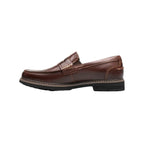 Nunn Bush Odin II Moc Toe Penny Loafer Shoes Burgundy 85154-601