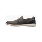 Nunn Bush Chase Casual Moc Toe Slip-On Walking Shoes Gray 85106-020