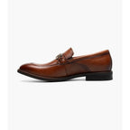 Stacy Adams Boyd Moc Toe BitSlip  Shoes Leather Brandy 25753-226