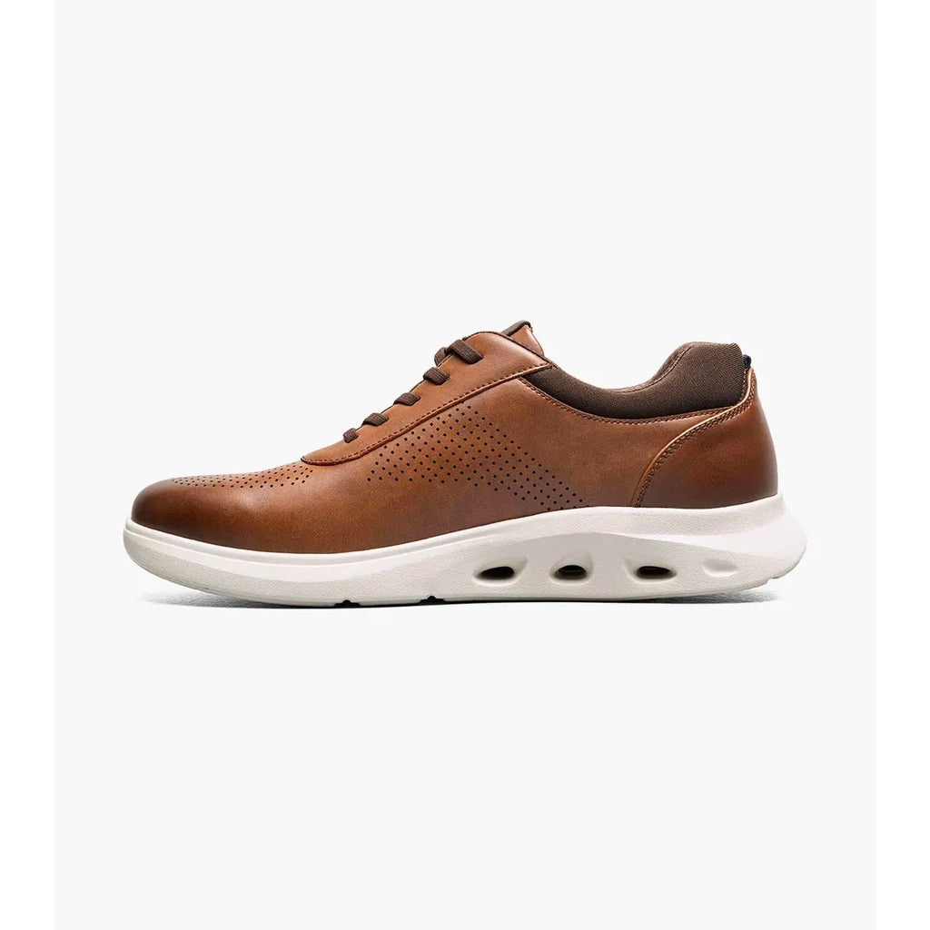 Nunn Bush Ponte Perf Toe Sneaker Cognac Multi Lightwieght 85194-229