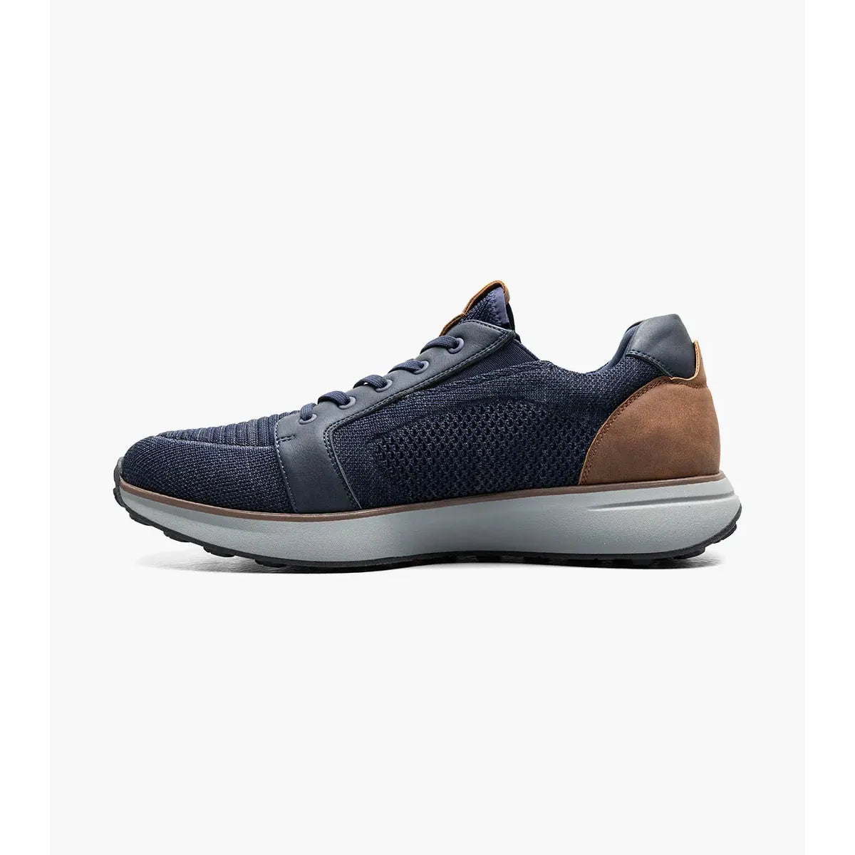Nunn Bush KORE Swift Knit Lace Up Toe Sneaker Lightweight Navy Multi 85156-492