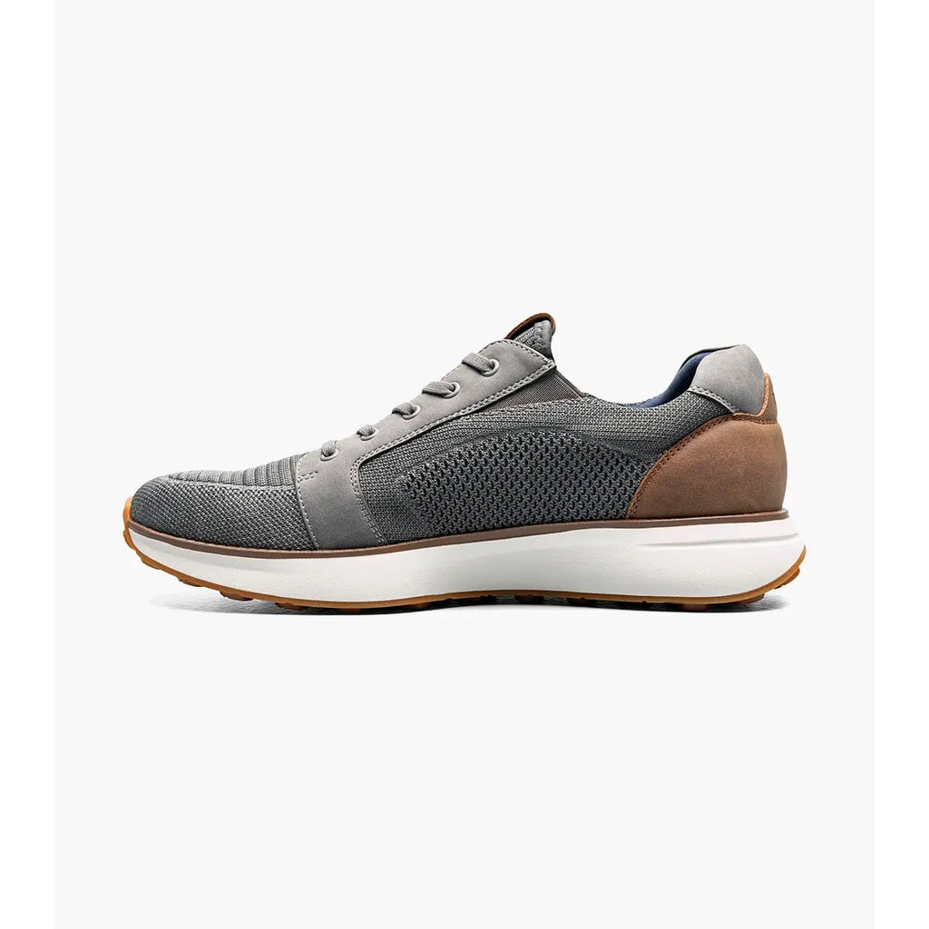 Nunn Bush KORE Swift Knit Lace Up Toe Sneaker Lightweight Gray Multi 85156-062