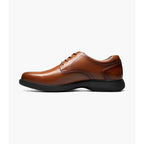 Nunn Bush KORE Pro Plain Toe Oxford Work Shoes Cognac 84942-221