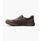 Nunn Bush Conway Moc Toe Slip On Walking Shoes Dark Brown 84846-201