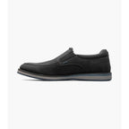 Nunn Bush Hyde II Moc Toe Slip On Shoes Comfortable Black 81360-001