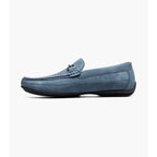 Stacy Adams Colton Moc Toe Bit Slip On Shoes Navy 25760-410