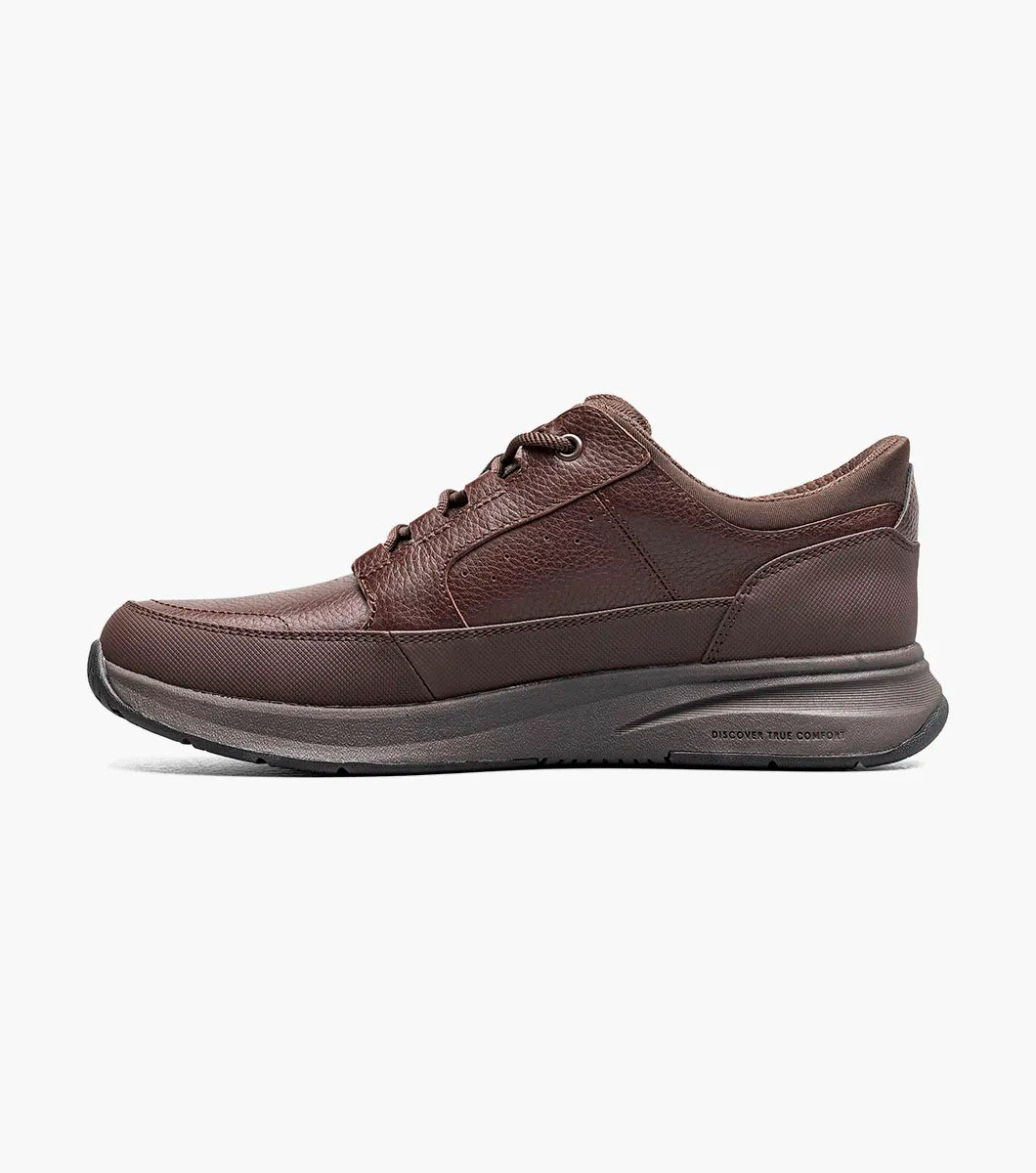 Nunn Bush KORE Taz EZ Hands Free Moc Toe Oxford 85191-247 Brown Tumbled