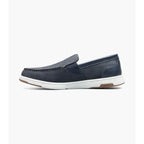 Nunn Bush Luca Moc Toe Venetian Slip On Shoes Leather Navy Multi 85173-492