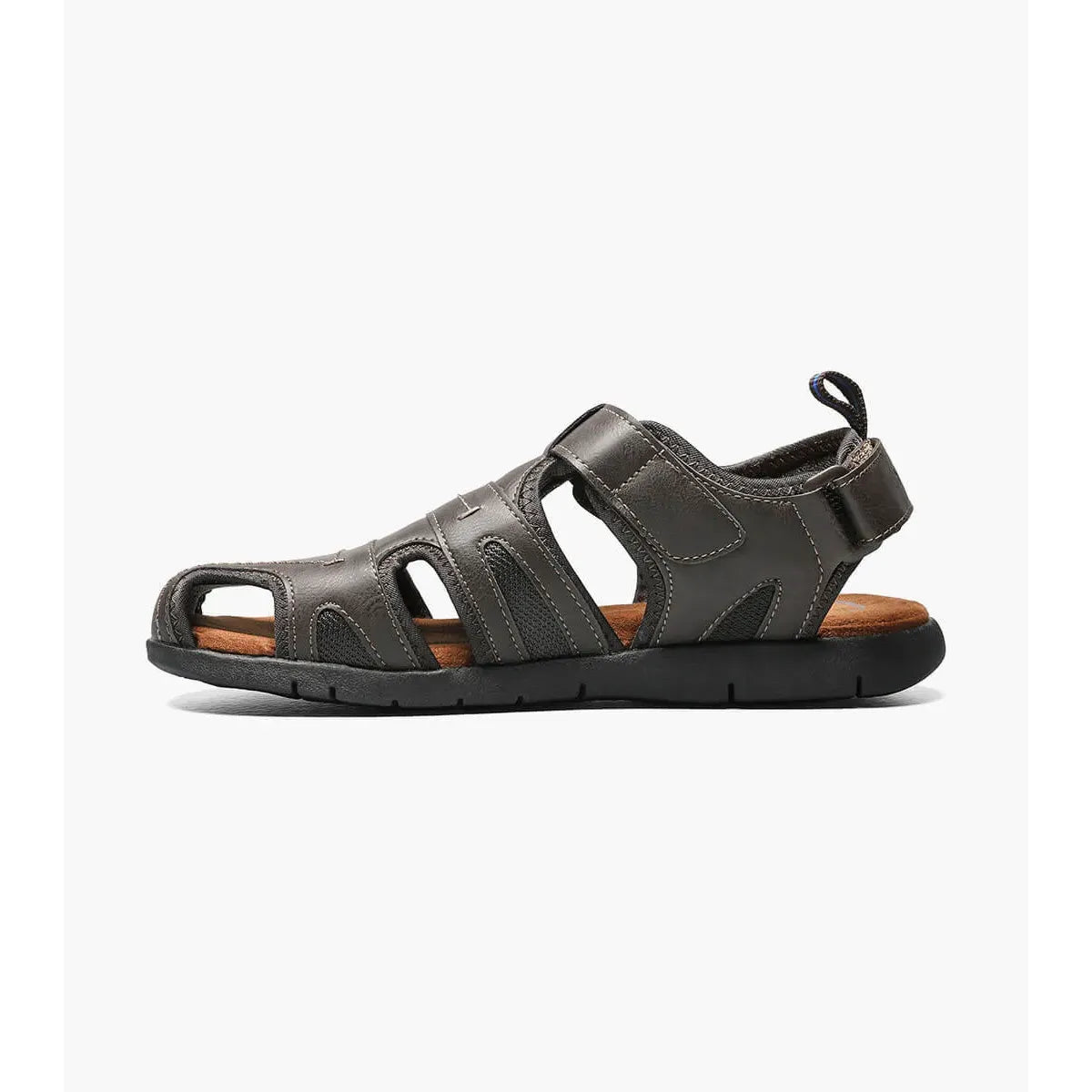 Nunn Bush Rio Grande Closed Toe Fisherman Sandal Brown 84748-200