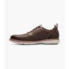 Stacy Adams Sync Plain Toe Lace Up Sneaker Shoes Leather Brown 25662-215