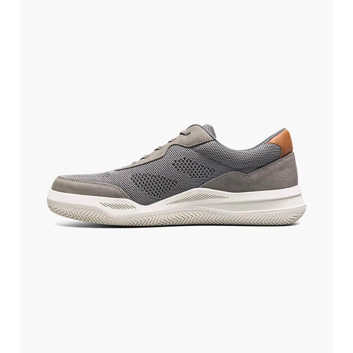 Nunn Bush Kortside Knit Moc Toe Sneaker Gray Multi 85209-062