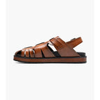 Stacy Adams Largo Slingback Buckle Sandal Cognac  25773-221