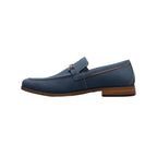Stacy Adams Richardson Moc Toe Bit Slip On Shoes Navy 25746-410