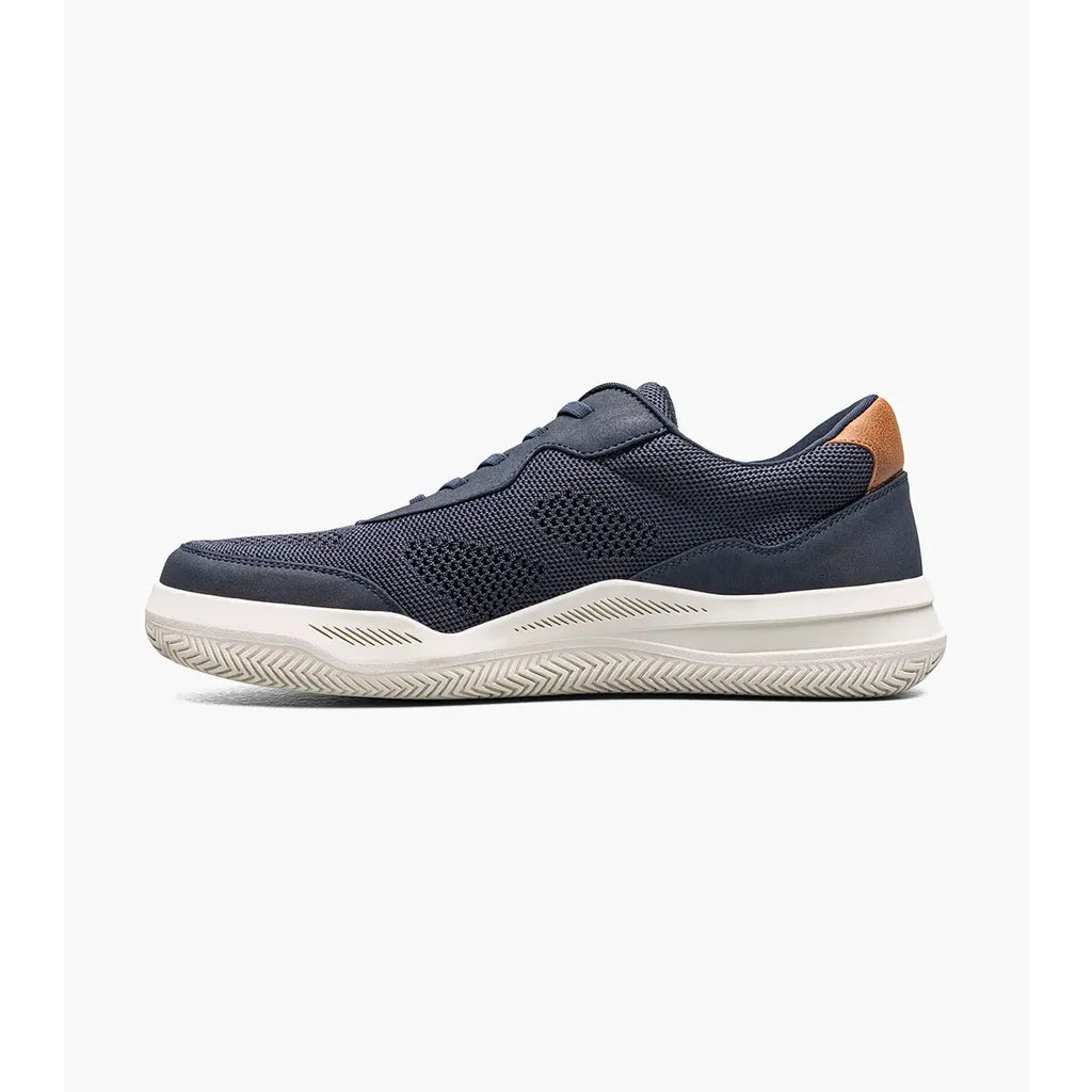 Nunn Bush Kortside Knit Moc Toe Sneaker Navy Multi 85209-492
