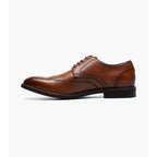 Stacy Adams Bennett Wingtip Oxford Classic Shoes Brandy 25752-226