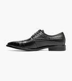 Stacy Adams Martino Cap Toe Oxford Leather Black 25833-001