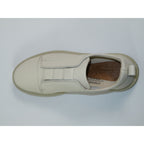 Men's Fashion Sneaker Shoes By SHENBINS Soft Deer Leather Hand Made in Turkey 0811 Beige