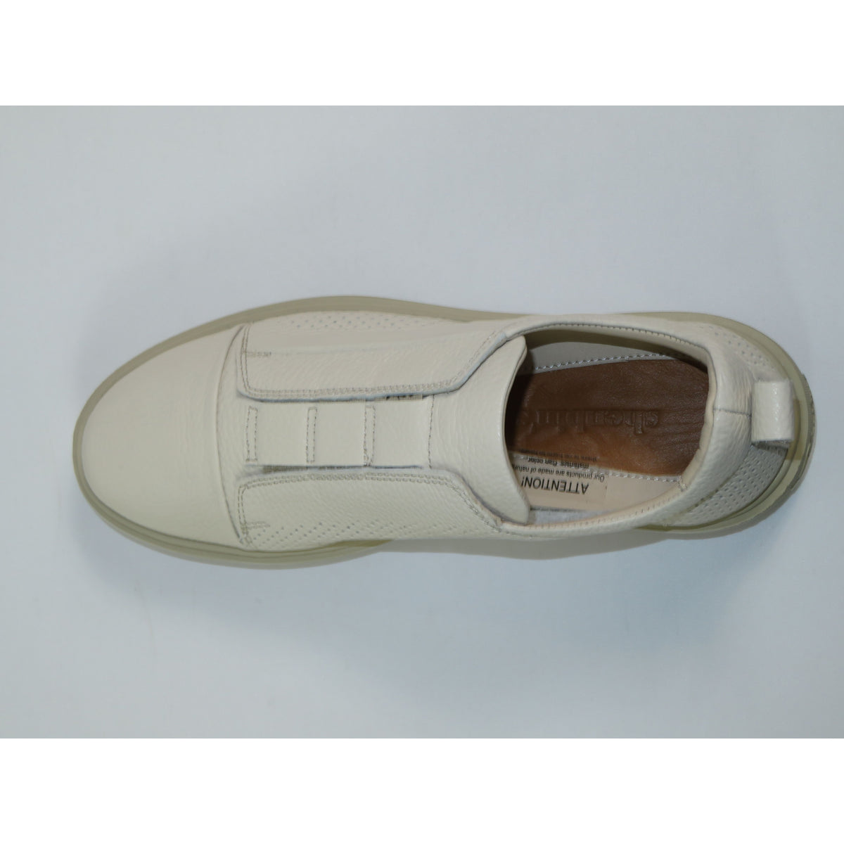 Men's Fashion Sneaker Shoes By SHENBINS Soft Deer Leather Hand Made in Turkey 0811 Beige