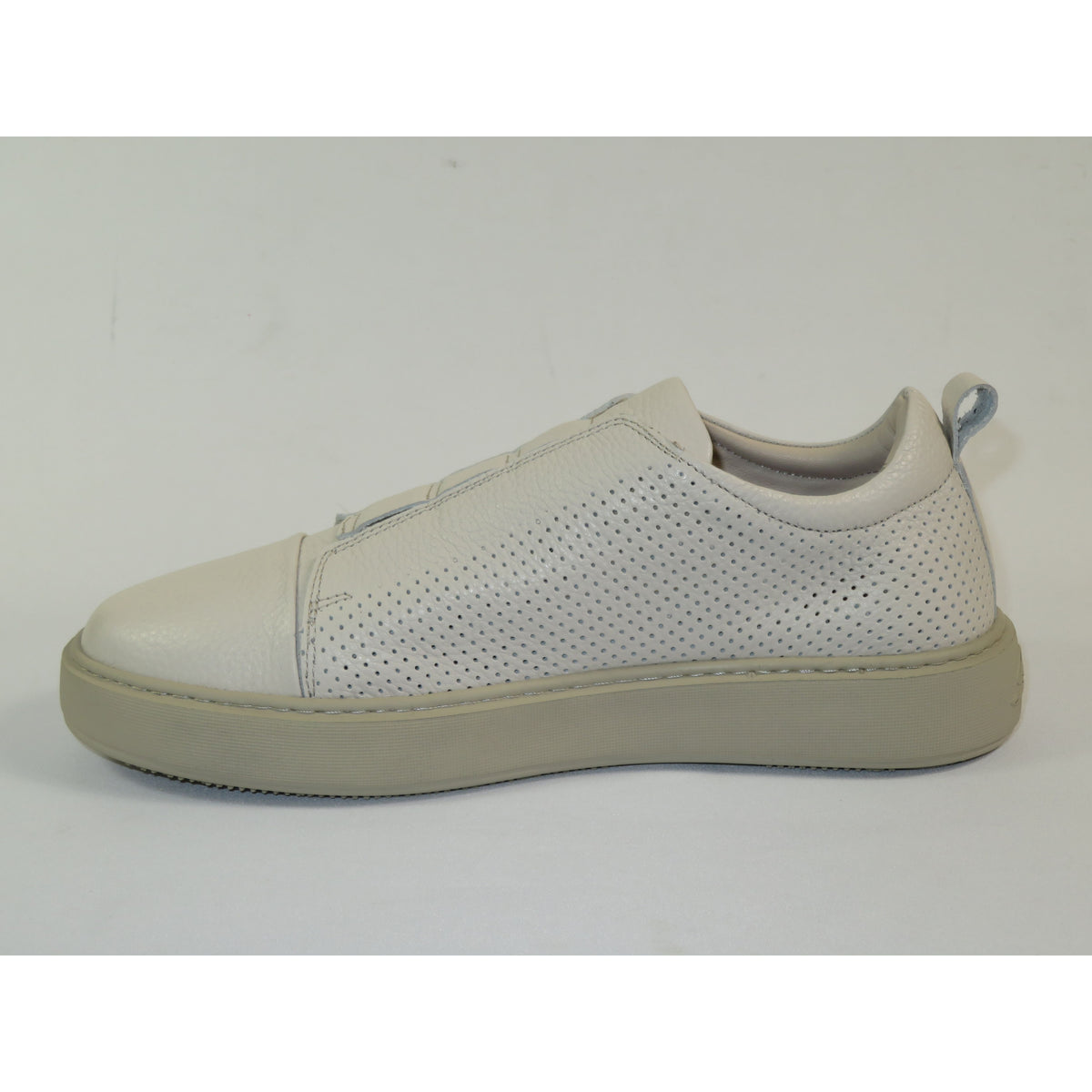 Men's Fashion Sneaker Shoes By SHENBINS Soft Deer Leather Hand Made in Turkey 0811 Beige
