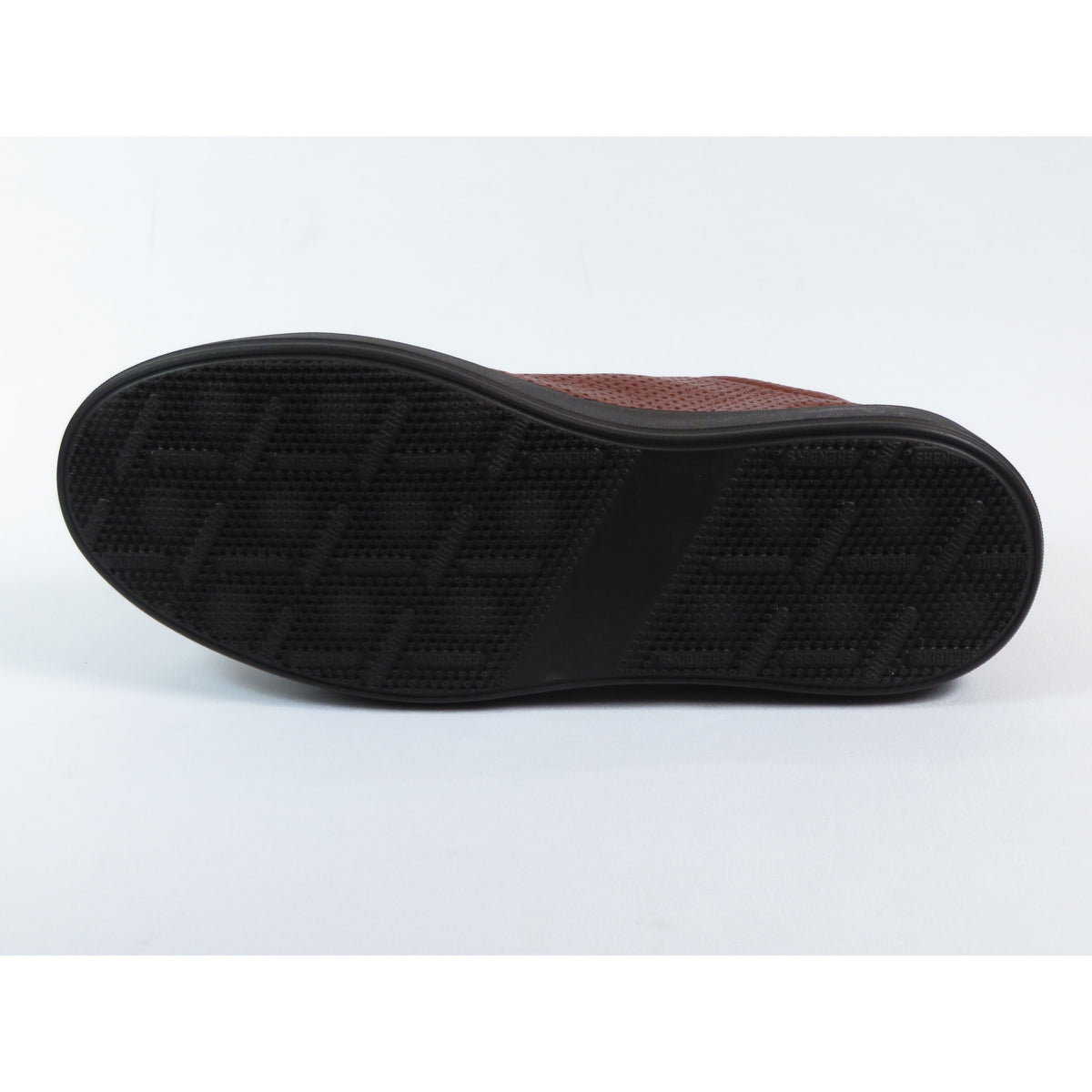 Men's Fashion Sneaker Shoes By SHENBINS Soft Deer Leather Hand Made in Turkey 0811 Tobacco